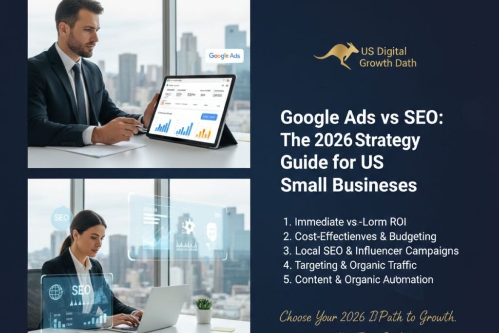 Google Ads vs SEO 2026 - USA