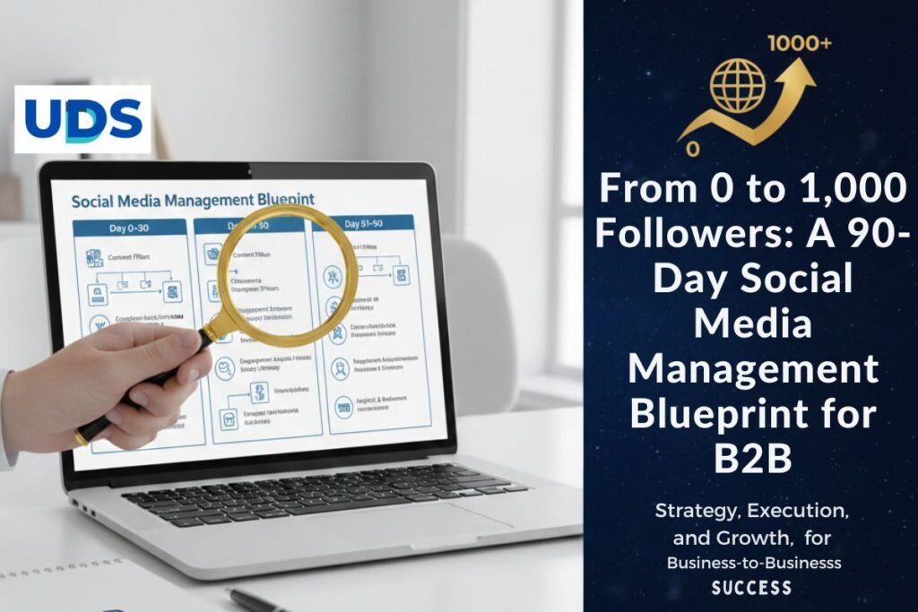 0-1,000 B2B Followers: 90-Day Social Media Blueprint | Strategy Guide