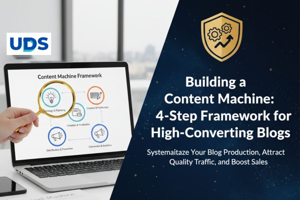 Build a High-Converting Blog: 4-Step Content Machine Framework