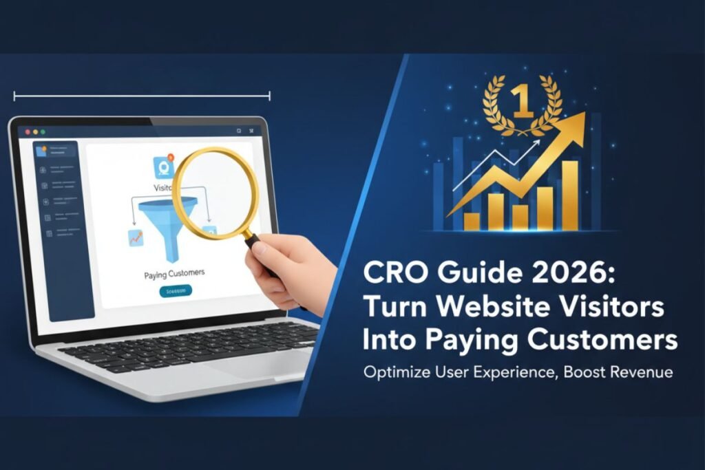 CRO Guide 2026: Turn Website Visitors Into Paying Customers