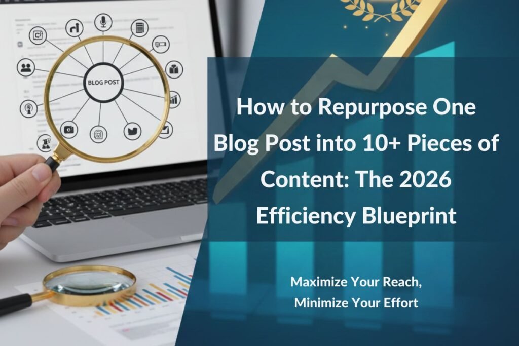 Repurpose One Blog Post into 10+ Content Pieces: 2026 Guide