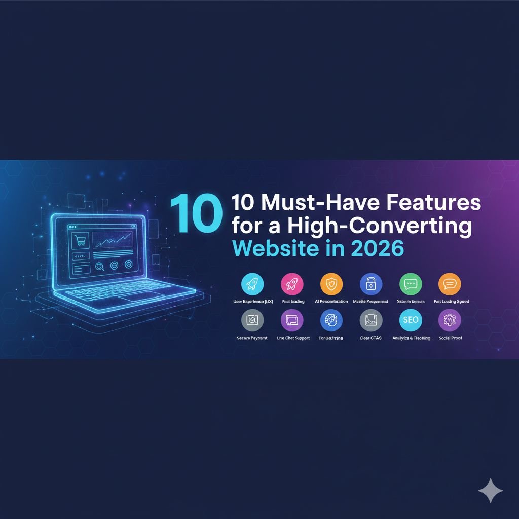 10 Must-Have Website Features 2026 | Boost Conversions Now