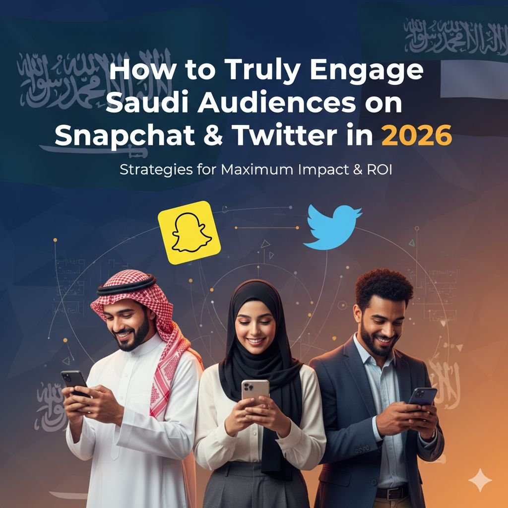 KSA Social Media 2026 | Engaging Saudi Audiences on Snapchat & Twitter
