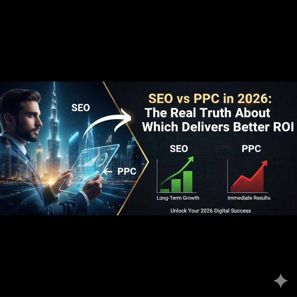 SEO vs PPC 2026 | Which Delivers Better ROI for Your Business?